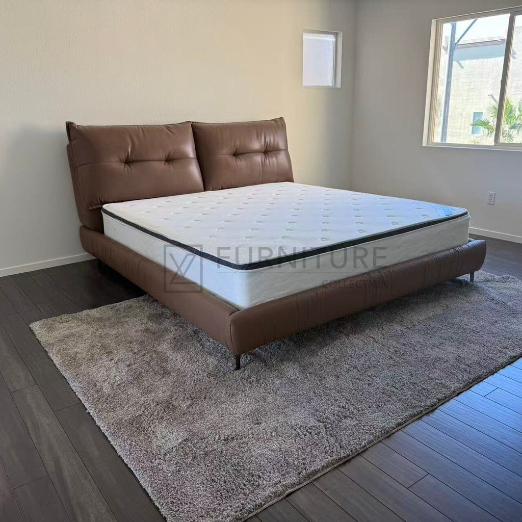 CloudNest Pillowed Platform Bed