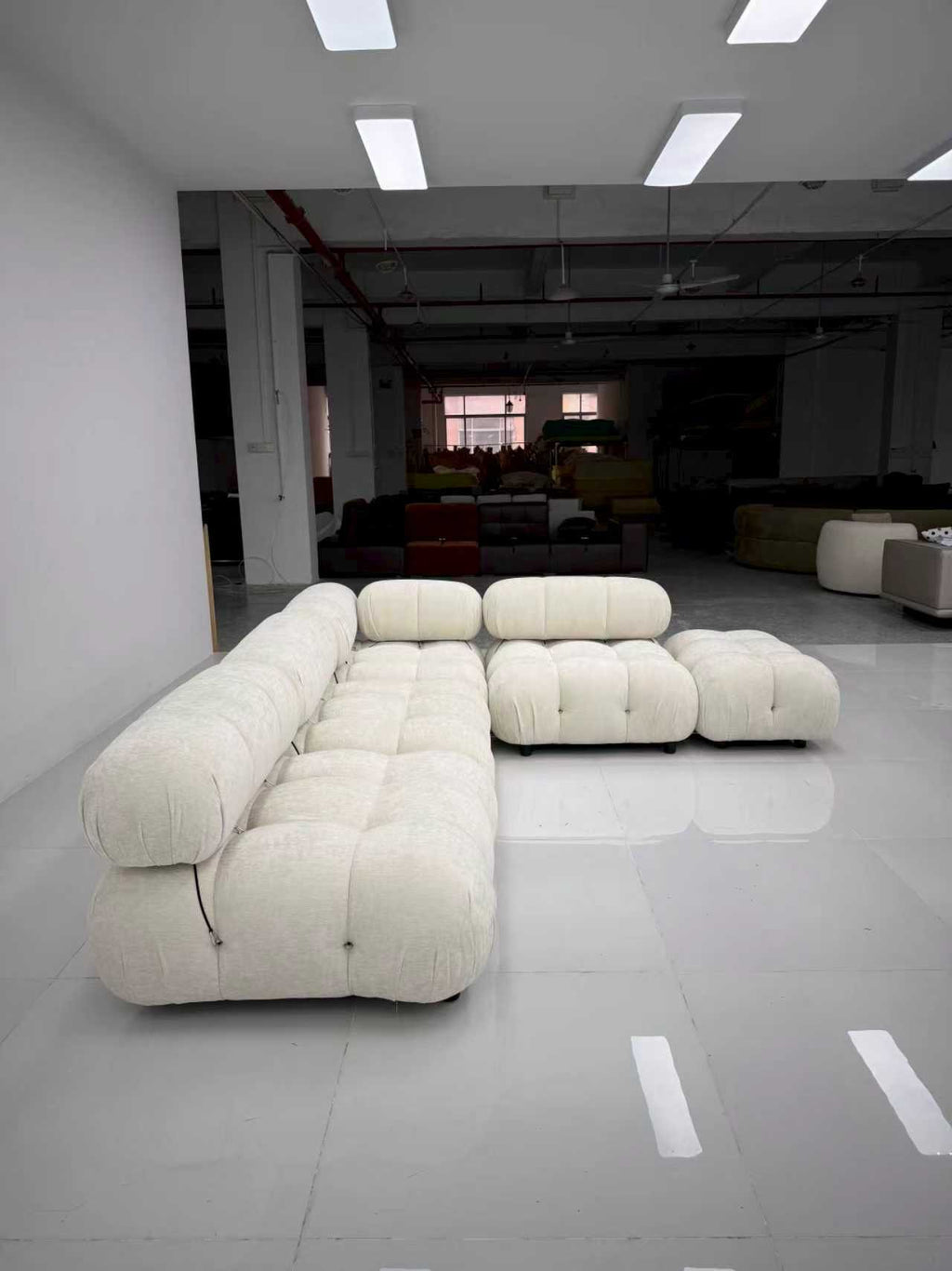 Camaleonda. Bouclé. L-ფორმა.