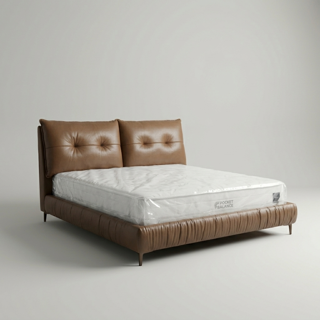 CloudNest Pillowed Platform Bed