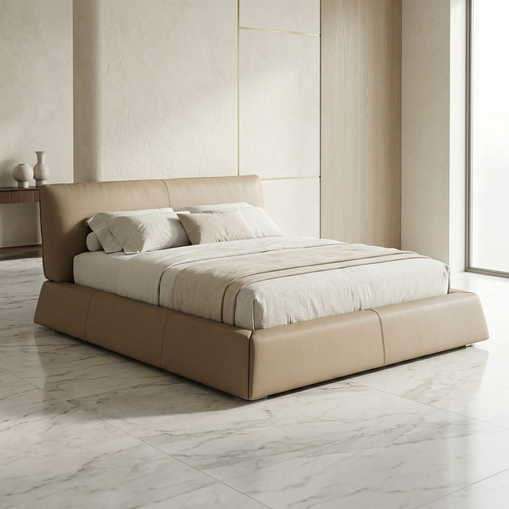 საწოლი Baxter Paris (ნატურალური ტყავით)