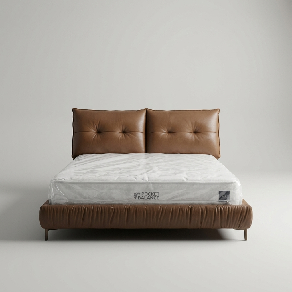 CloudNest Pillowed Platform Bed
