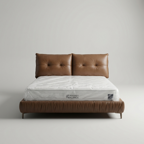 CloudNest Pillowed Platform Bed