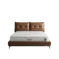 CloudNest Pillowed Platform Bed