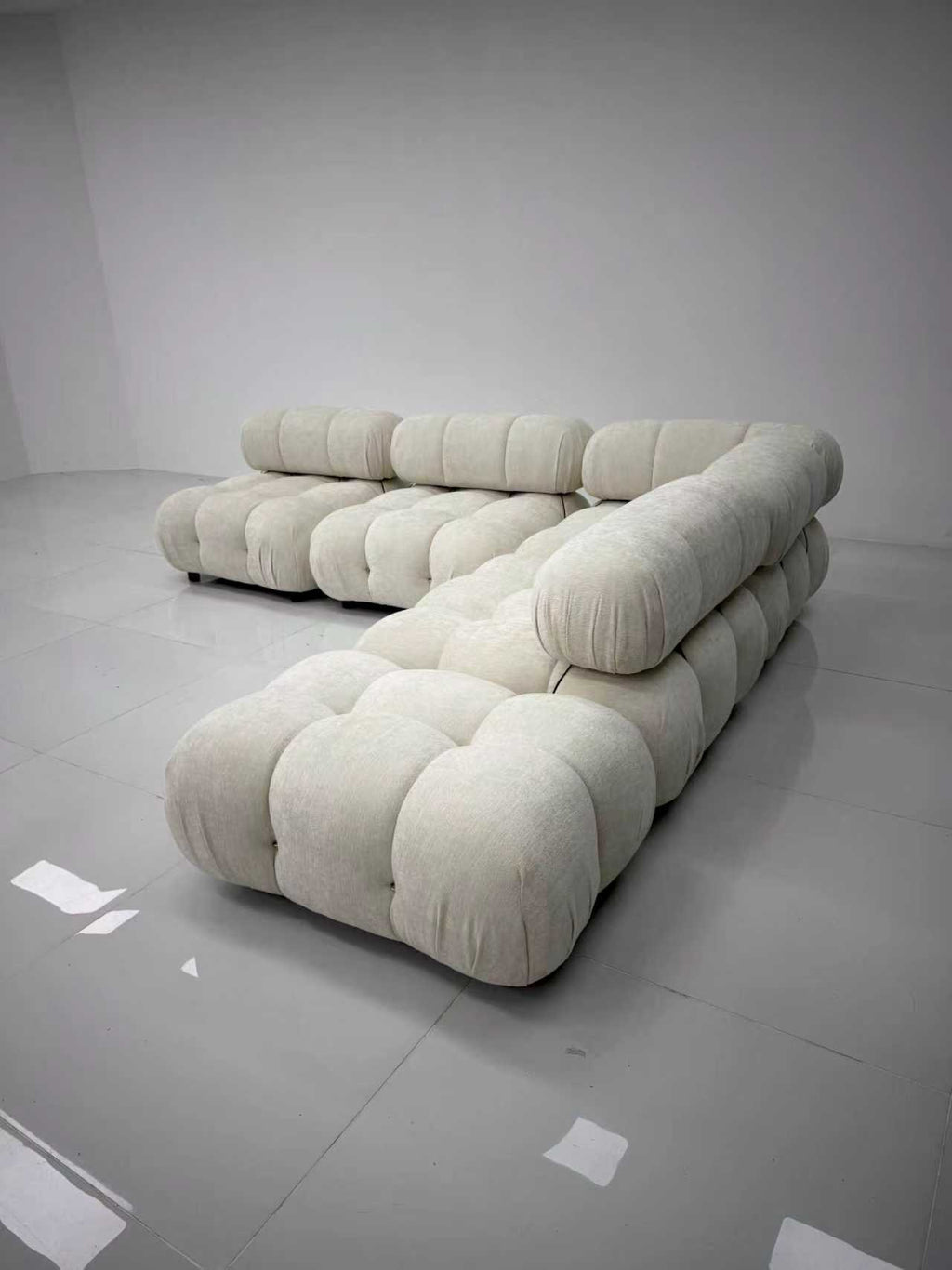 Camaleonda. Bouclé. L-ფორმა.