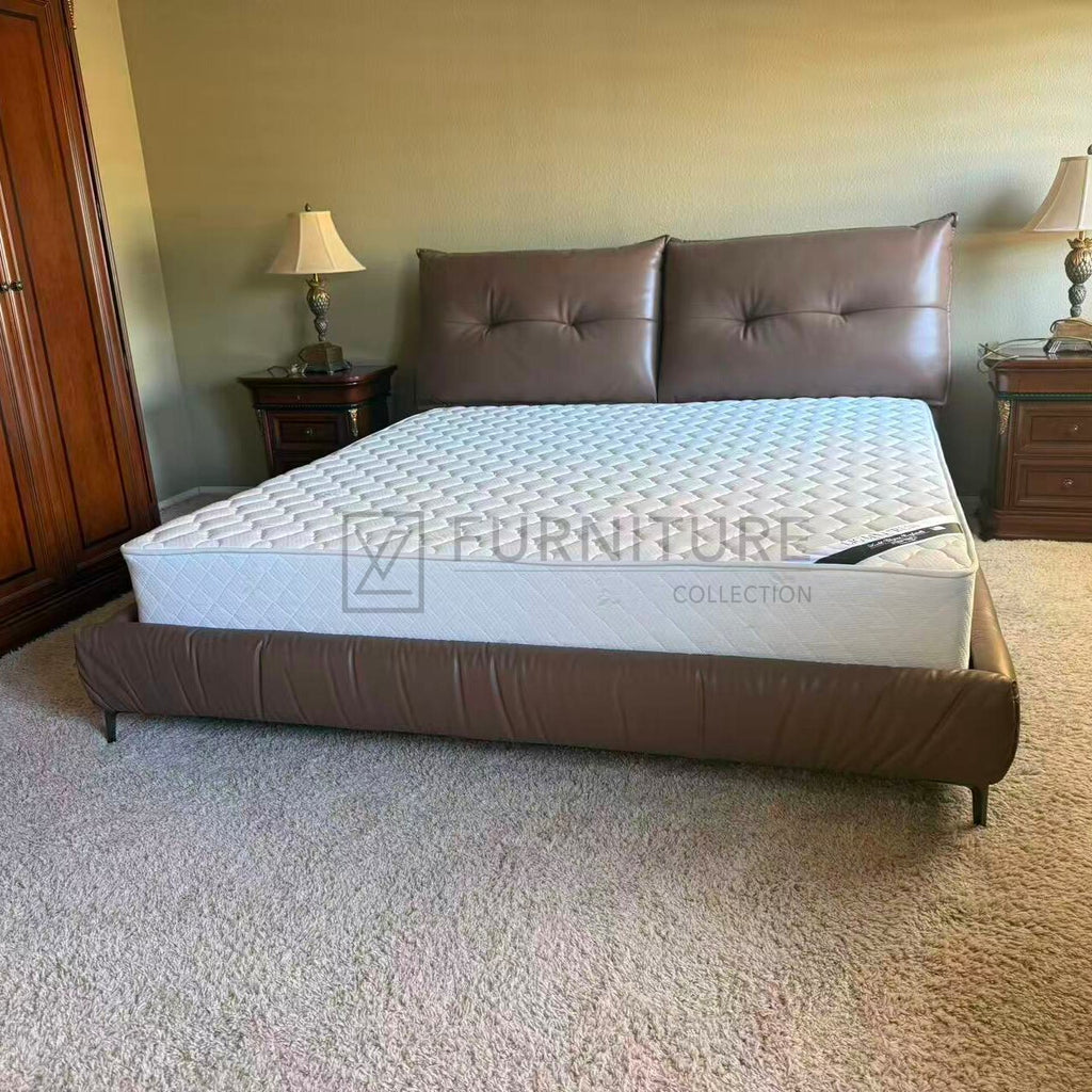 CloudNest Pillowed Platform Bed
